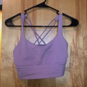 Lululemon Free to Be Long Line Bra! Sz 4